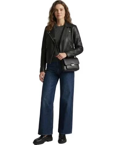 SAC BANDOULIÈRE MICHAEL KORS JET SET CHARM BRADSHAW 35R5S2BM8L EN CUIR NOIR