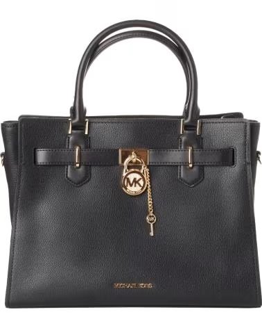 MICHAEL KORS BORSA A MANO 35T1GHMS2L DA DONNA, NERO, RIF 1180740 NEGRO