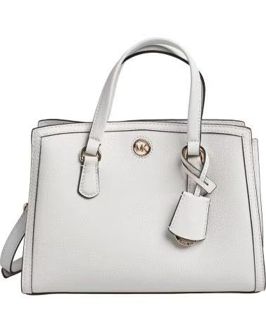 MICHAEL KORS BORSA MESSENGER CHANTAL 30F2G7CM1T BIANCO BLANCO