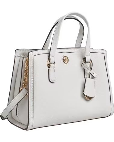 MICHAEL KORS BORSA MESSENGER CHANTAL 30F2G7CM1T BIANCO BLANCO