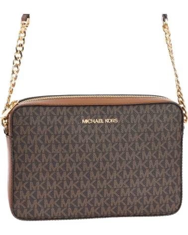 MICHAEL KORS SAC BANDOULIÈRE 35F8GTTC3B POUR FEMME, MARRON, RÉF 1180745 MARRóN