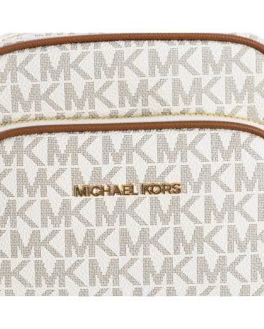 MICHAEL KORS BOLSO BANDOLERA JET SET CON ESTAMPADO DE MONOGRAMA