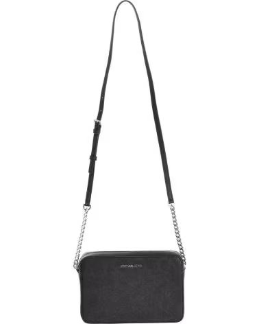 MICHAEL KORS BOLSO BANDOLERA 35F8STTC9L PARA MUJER NEGRO-PLATA
