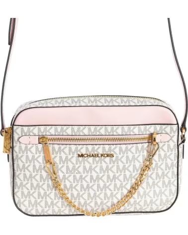 MICHAEL KORS BOLSO BANDOLERA JET SET 35S1GTTC9B MUJER VAINILLA-ROSA