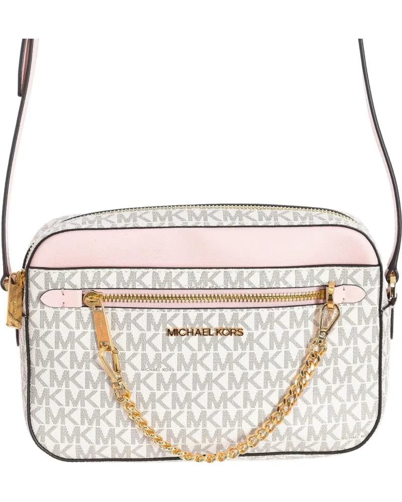 MICHAEL KORS BOLSO BANDOLERA JET SET 35S1GTTC9B MUJER VAINILLA-ROSA
