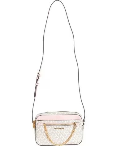 MICHAEL KORS BOLSO BANDOLERA JET SET 35S1GTTC9B MUJER VAINILLA-ROSA