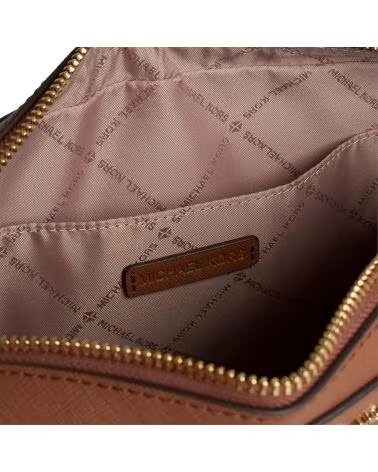 MICHAEL KORS BOLSO BANDOLERA JET SET 35T8GTTC9L PIEL MARRÓN