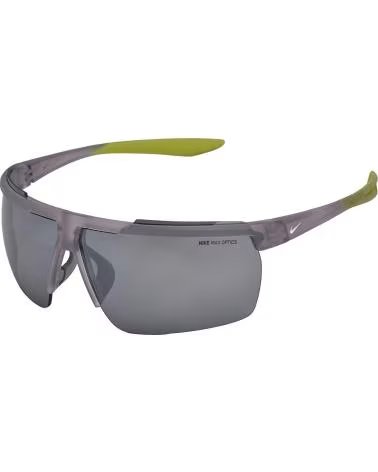 NIKE ÓCULOS DE SOL ESPORTIVOS WINDSHIELD CW4664-012 ENVOLVENTES CINZA-AMARELO FLÚOR GRIS-AMARILLO FLUOR
