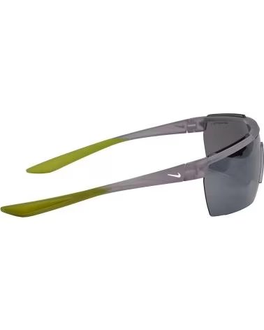 NIKE ÓCULOS DE SOL ESPORTIVOS WINDSHIELD CW4664-012 ENVOLVENTES CINZA-AMARELO FLÚOR GRIS-AMARILLO FLUOR