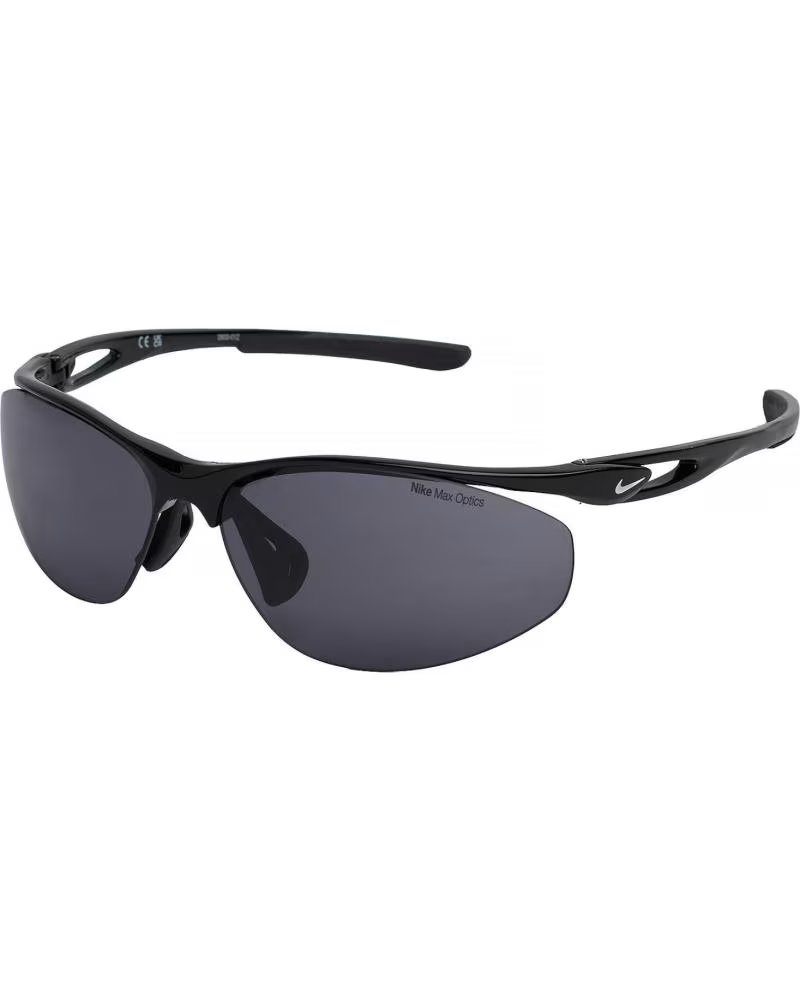 NIKE AERIAL DZ7352-010 WRAPAROUND SPORTS SUNGLASSES NEGRO