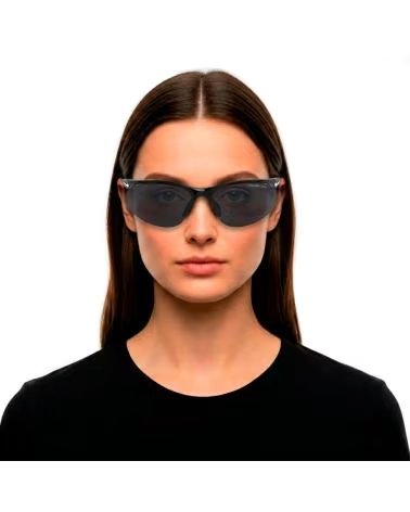 NIKE AERIAL DZ7352-010 WRAPAROUND SPORTS SUNGLASSES NEGRO