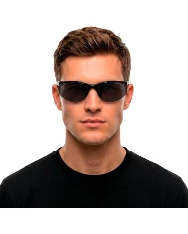NIKE AERIAL DZ7352-010 WRAPAROUND SPORTS SUNGLASSES NEGRO
