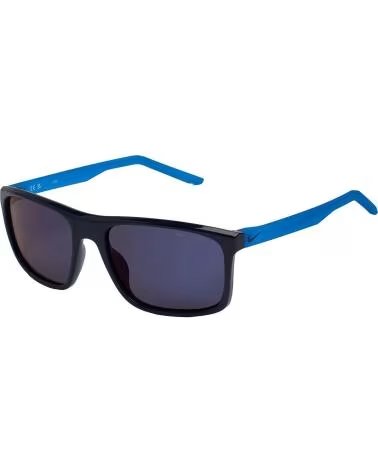 NIKE POLARISIERTE RECHTECKIGE SONNENBRILLE FIRE L P BLAU REF 1180785/1180952 AZUL