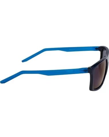 NIKE POLARISIERTE RECHTECKIGE SONNENBRILLE FIRE L P BLAU REF 1180785/1180952 AZUL