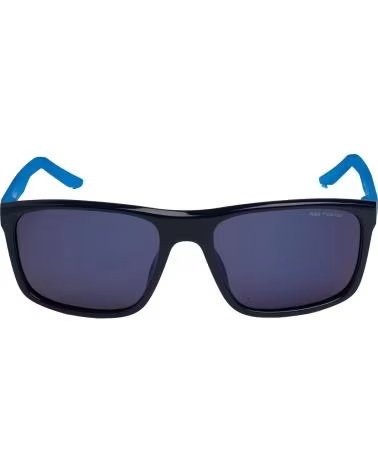 NIKE POLARISIERTE RECHTECKIGE SONNENBRILLE FIRE L P BLAU REF 1180785/1180952 AZUL