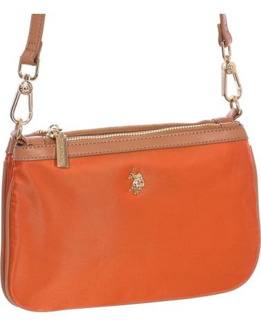 U.S. POLO ASSN. BOLSO SHOULDER US BIUHU4920WIP PARA MUJER, NARANJA, REF 1180800