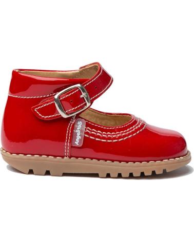 boy shoes ANGELITOS PEPITO CHAROL PIEL 637 ROJO