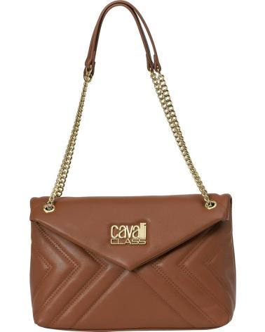 CAVALLI CLASS BOLSO DE HOMBRO CCHB0196 MARRÓN CON CADENA