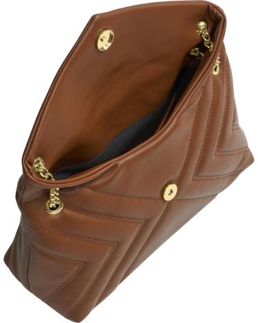 CAVALLI CLASS BOLSO DE HOMBRO CCHB0196 MARRÓN CON CADENA