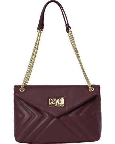 CAVALLI CLASS BOLSO DE HOMBRO CCHB0196 BURDEOS CON CADENA