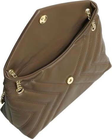 CAVALLI CLASS SCHULTERTASCHE CCHB0196, FARBE TAUPE, MIT KETTENRIEMEN