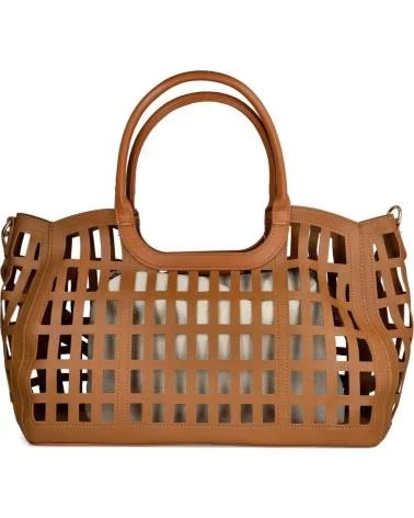 PINKDESERT BOLSO SHOPPER JYL68074 TROQUELADO MARRÓN MARRON