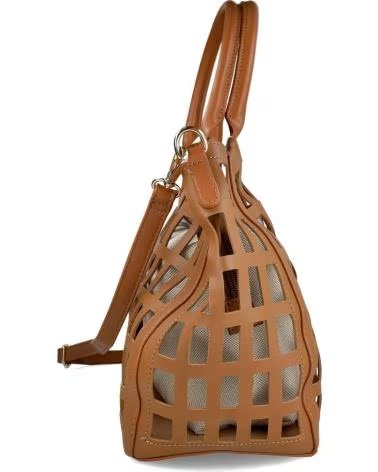 PINKDESERT BOLSO SHOPPER JYL68074 TROQUELADO MARRÓN MARRON