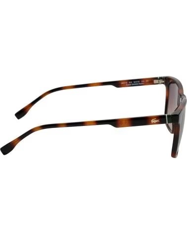 LACOSTE ÓCULOS DE SOL L6041S-214 RETANGULARES HAVANA