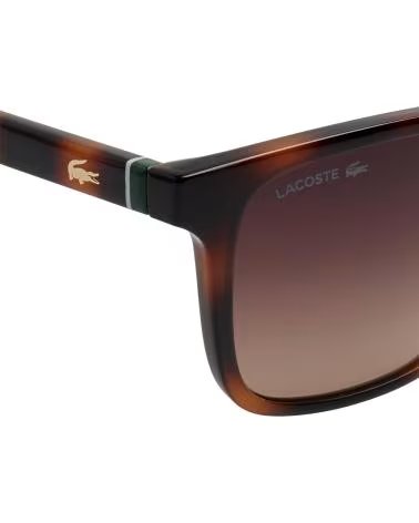 LACOSTE ÓCULOS DE SOL L6041S-214 RETANGULARES HAVANA