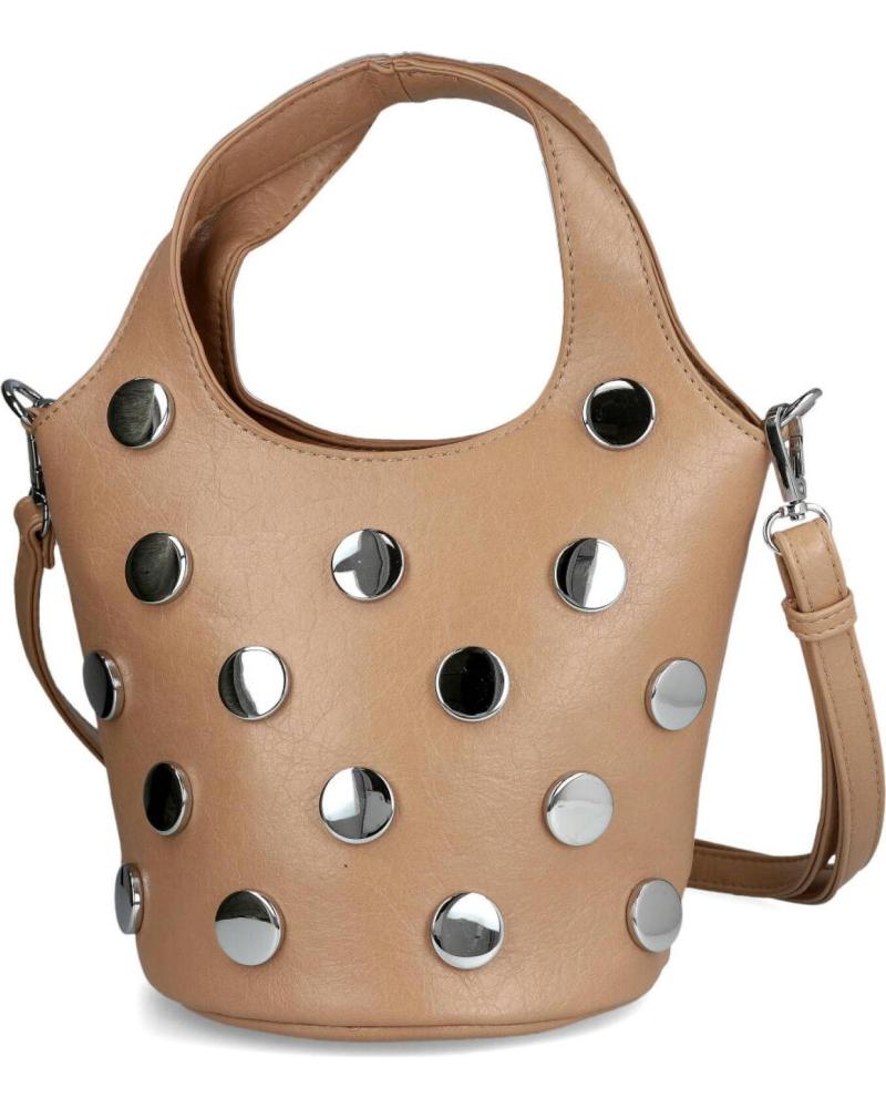 PINKDESERT BOLSO MJY6177 CON TACHAS Y ASAS, COLOR CAMEL