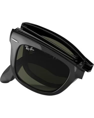 RAY BAN RAY-BAN SUNGLASSES WAYFARER FOLDING CLASSIC FOLDABLE 1181042 BLACK NEGRO