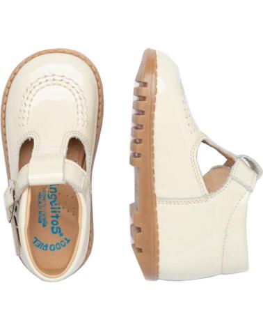 boy shoes ANGELITOS PEPITO CHAROL PIEL 639 BEIGE