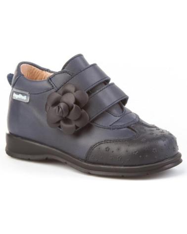 Botines de Niña ANGELITOS BOTITA NEO GATEO PIEL 654 MARINO