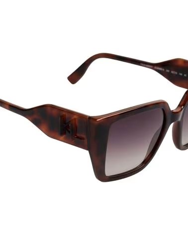 KARL LAGERFELD GAFAS DE SOL MUJER RECTANGULARES DE ACETATO KL6098S HAVANA OSCURO