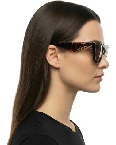KARL LAGERFELD SONNENBRILLE KL6185S CAT EYE ACETAT HAVANA REF 1181076