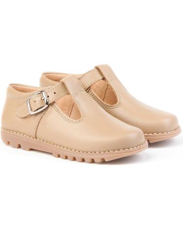 boy shoes ANGELITOS PEPITO SPORT PIEL 670 CAMEL