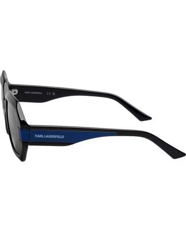 KARL LAGERFELD GAFAS DE SOL MUJER RECTANGULARES ANCHAS KL6124S NEGRO-AZUL-LILA