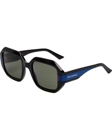 KARL LAGERFELD GAFAS DE SOL MUJER RECTANGULARES ANCHAS KL6124S NEGRO-AZUL-LILA