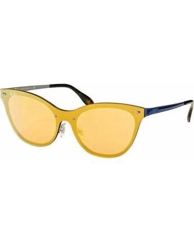 RAY BAN GAFAS DE SOL RAY-BAN BLAZE CAT EYE RB3580N 90377J 43 AZUL