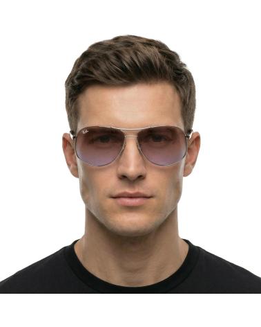 RAY BAN GAFAS DE SOL RAY-BAN HOMBRE ESTILO PILOTO RB3387 PLATEADO, REF: 1181110