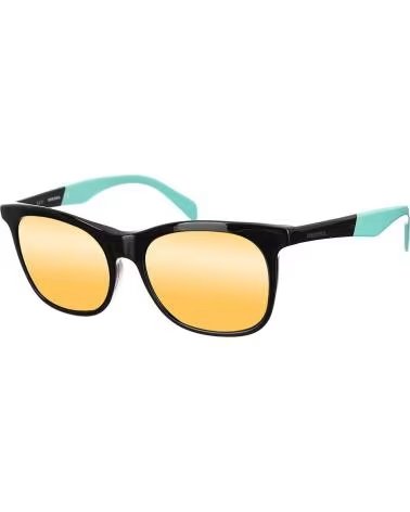 DIESEL OCCHIALI DA SOLE RETTANGOLARI DL0154 DA DONNA NERO-VERDE NEGRO-VERDE