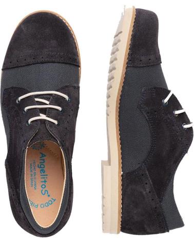 boy shoes ANGELITOS CEREMONIA PIEL 816 MARINO