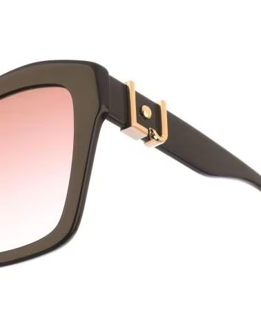 LIU JO ÓCULOS DE SOL LJ754SCH BORBOLETA PARA MULHER, PRETO NEGRO