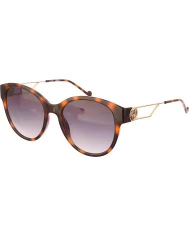 LIU JO LUNETTES DE SOLEIL OVALES LJ762SR HAVANA RÉF 1181162