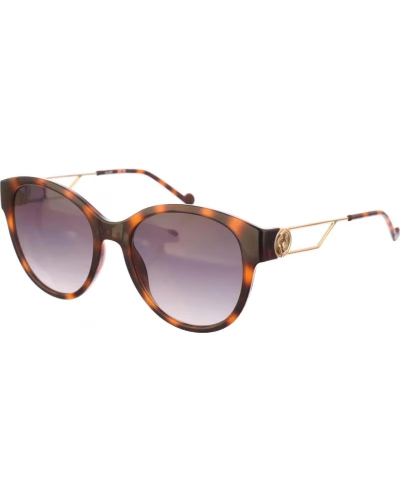 LIU JO LUNETTES DE SOLEIL OVALES LJ762SR HAVANA RÉF 1181162