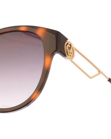 LIU JO LUNETTES DE SOLEIL OVALES LJ762SR HAVANA RÉF 1181162