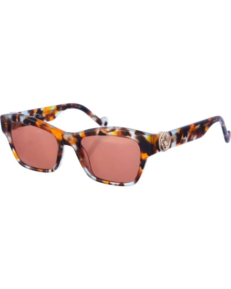 LIU JO RECHTECKIGE SONNENBRILLE LJ769SR FÜR DAMEN MULTICOLOR