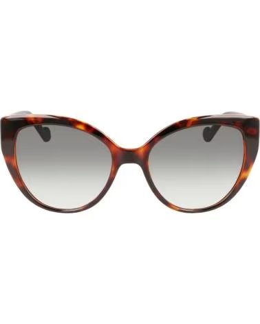 LIU JO LUNETTES DE SOLEIL CAT EYE LJ758S POUR FEMME, COULEUR HAVANA, RÉF: 1181171