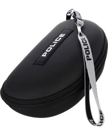 POLICE SONNENBRILLE S8764 RECHTECKIG AUS METALL FÜR DAMEN, GOLD-SCHWARZ, REF: 1181174 DORADO-NEGRO