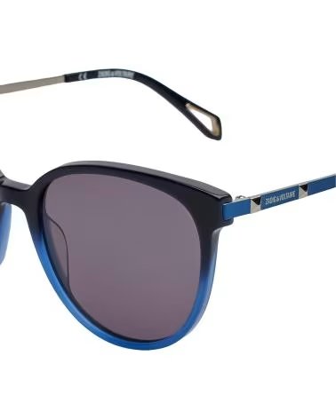 ZADIG AND VOLTAIRE gafas de sol redondas szv307 para mujer AZUL DEGRADADO